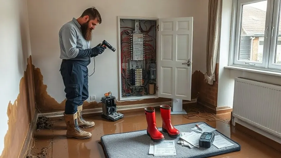 Flood-Damaged Electrics in Staplehurst